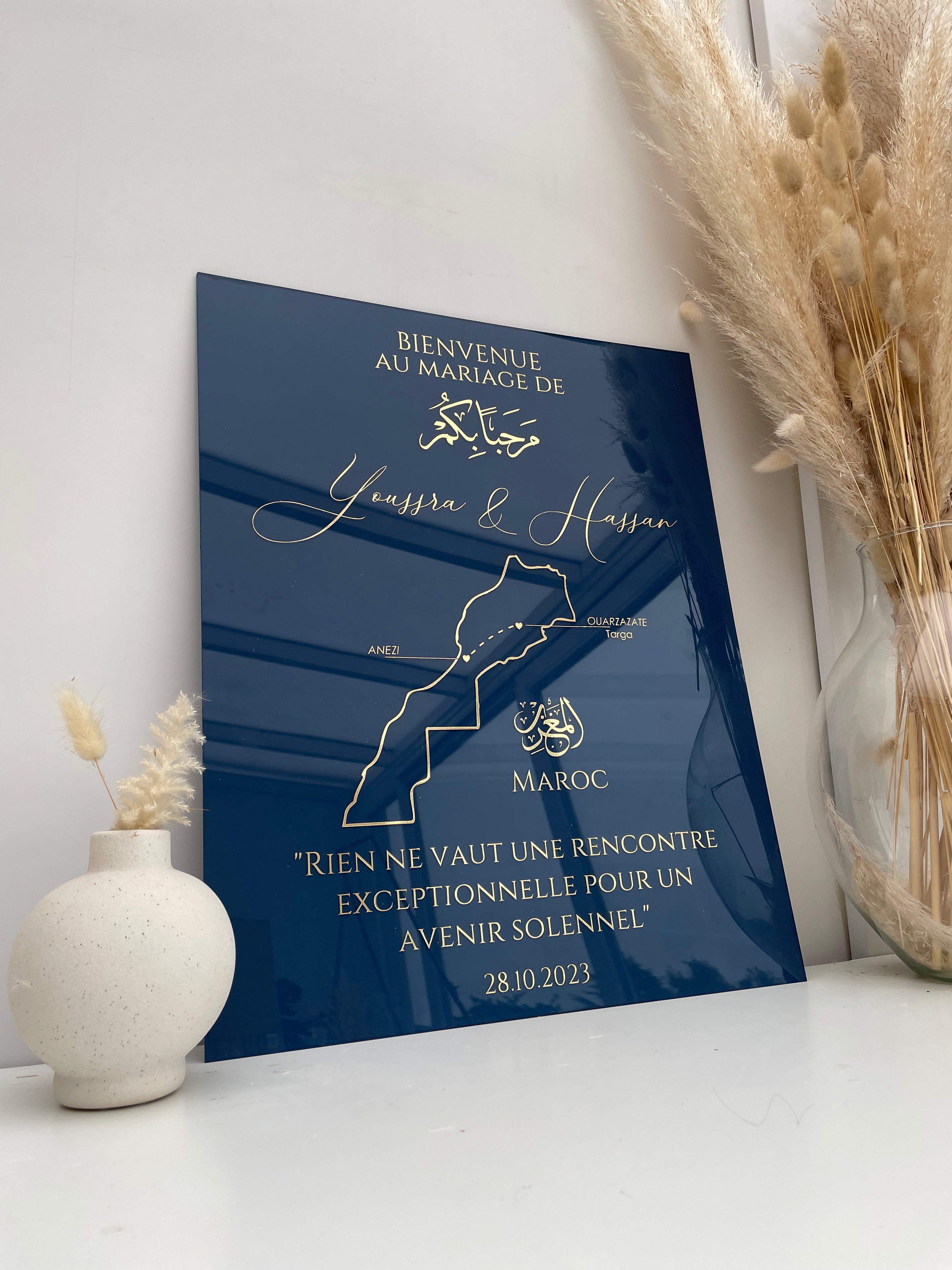 Plexiglass 50x70cm personnalisable